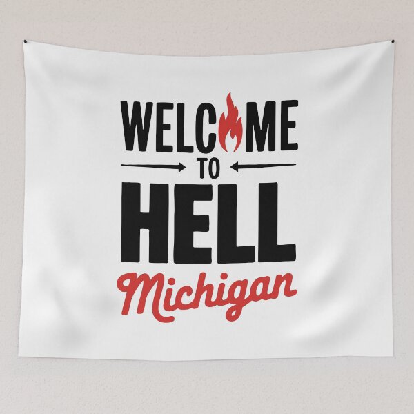 Item preview, Welcome to Hell, Michigan designed and sold by skiprender.