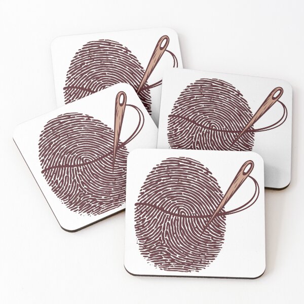 Item preview, fingerprint and needle, designed and sold by jkrphoto.