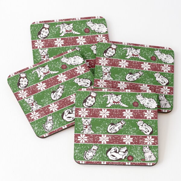Item preview, Christmas Kitties designed and sold by awanderingsoul.