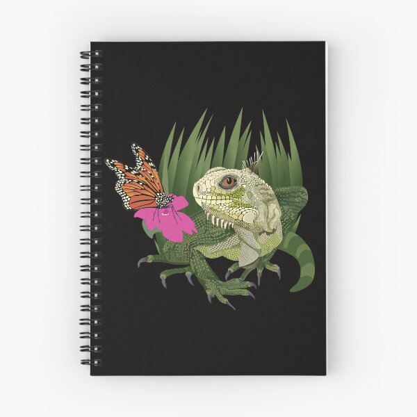 Item preview, Iguana Butterfly Encounter designed and sold by bumperbay.
