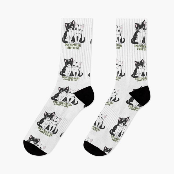 Item preview,  Cute Cats Every Creatures Has A Right To Live designed and sold by DAKSs.