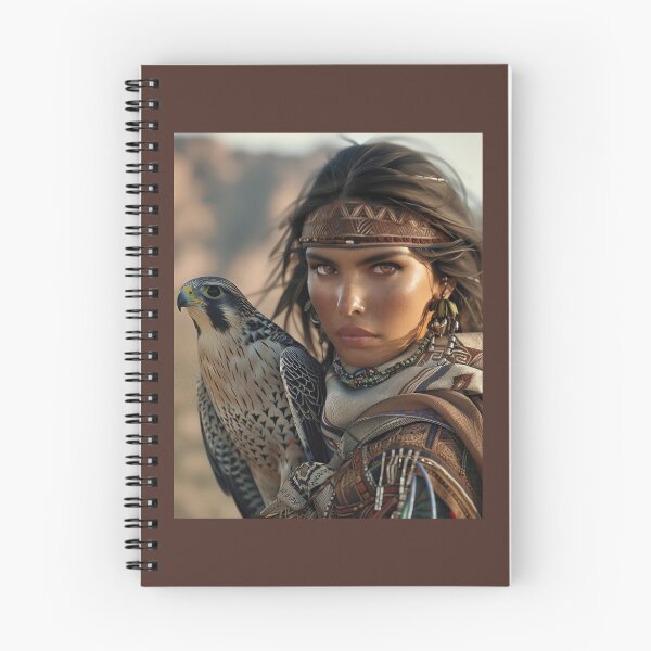 Item preview, Desert Falconer: Warrior Woman of the Sands designed and sold by ArtVibeCo.