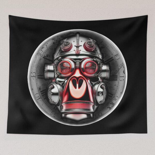 Item preview, Steampunk retro style Gorilla designed and sold by Drone-tees.