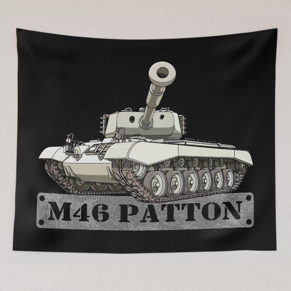 Item preview, M46 Patton Tank Korean War Tanks Memorabilia designed and sold by MilitaryMart.