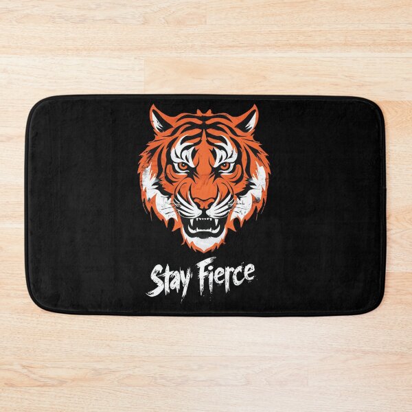 Item preview, Stay Fierce with Fierce Tiger Face designed and sold by Mr-wow.