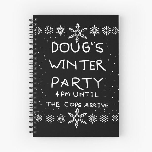 Item preview, Doug's Winter Party, February 15 2025 designed and sold by studiopekepeke.