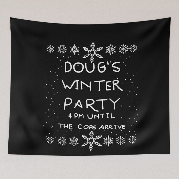 Item preview, Doug's Winter Party, February 15 2025 designed and sold by studiopekepeke.