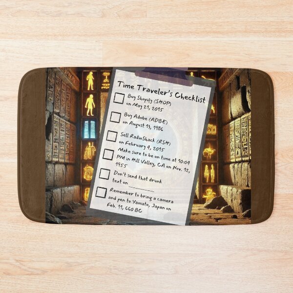 Item preview, Time Travel Checklist XII designed and sold by nature. electrified..