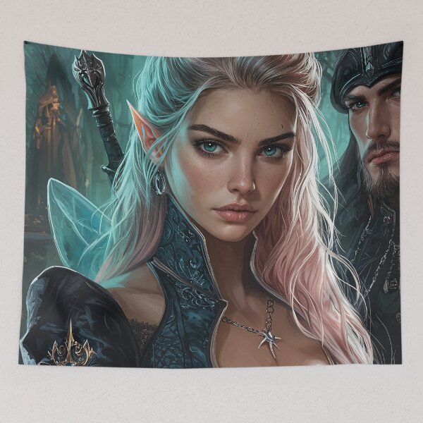 Item preview, Guardians of the Twin Realms designed and sold by oanaunciuleanu.