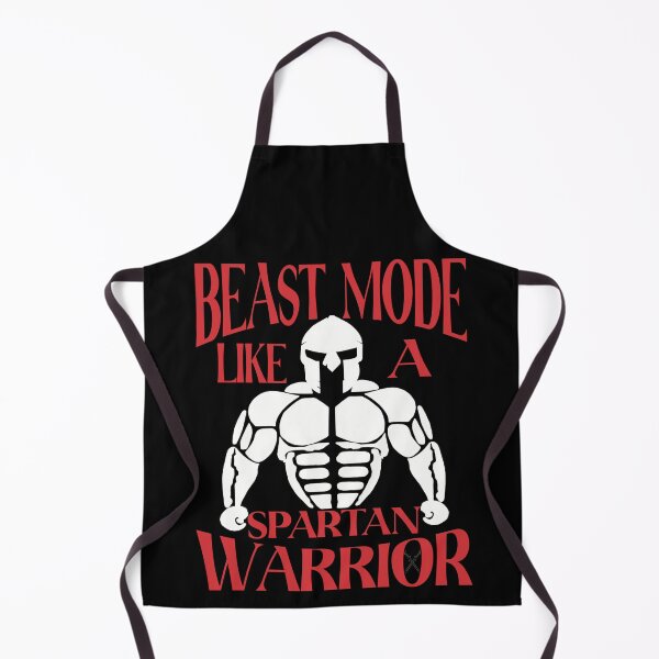 Item preview, Beast Mode Spartan Warrior | Gym Motivation & Fitness Strength Design designed and sold by Brian Gollob Creative Art.