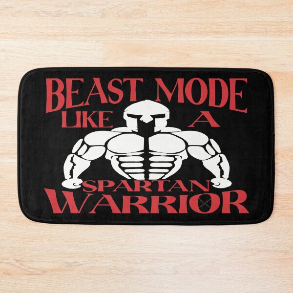 Item preview, Beast Mode Spartan Warrior | Gym Motivation & Fitness Strength Design designed and sold by Brian Gollob Creative Art.