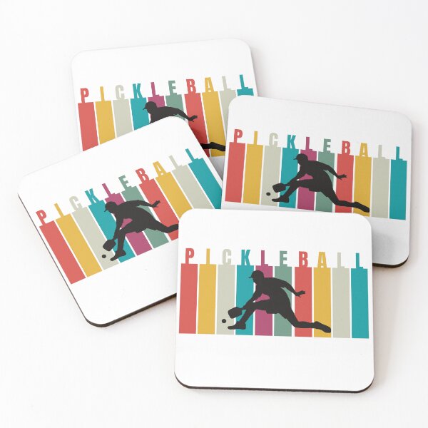 Item preview, Colored Stripes and  Pickleball designed and sold by PZI Picklewear.