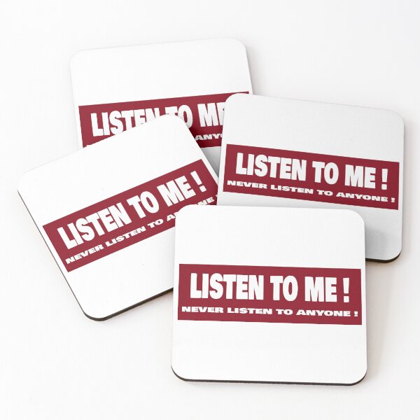 Item preview, Listen To Me designed and sold by 300Spikes.
