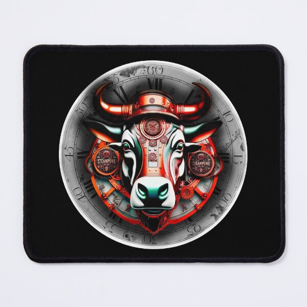 Item preview, Steampunk retro style Bull designed and sold by Drone-tees.