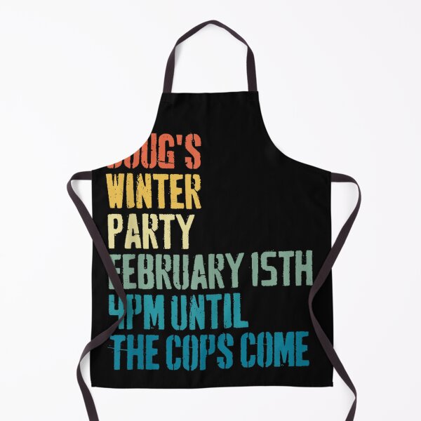 Item preview, Doug's Winter Party February 2025 4pm Until The Cops Come designed and sold by studiopekepeke.