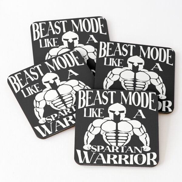 Item preview, Beast Mode Spartan Warrior | Gym Motivation & Fitness Strength Design designed and sold by Brian Gollob Creative Art.