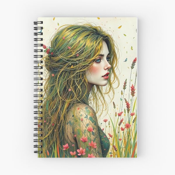 Item preview, The female spirit of the high Grass  designed and sold by Farbenmieze.
