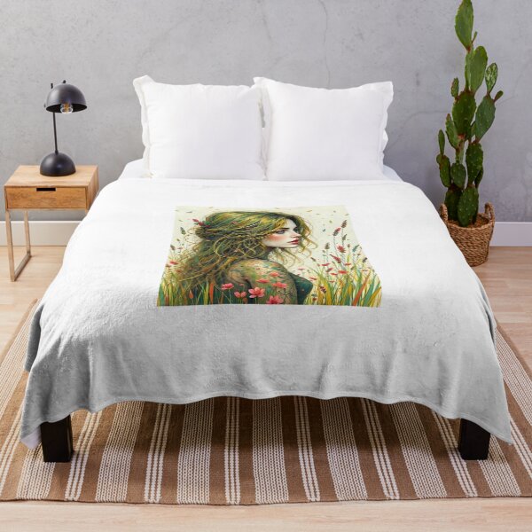Item preview, The female spirit of the high Grass  designed and sold by Farbenmieze.