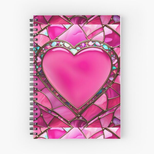 Item preview, VALENTINE LOVE HEARTS *Bejeweled Stained Glass Rhinestone Gems* ABSTRACT PRINT Contemporary Modern Fine Art Gallery Bridal Shower Wedding GIFT designed and sold by Spinning Plates 360.