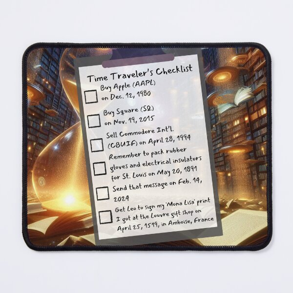 Item preview, Time Travel Checklist XIII designed and sold by nature. electrified..