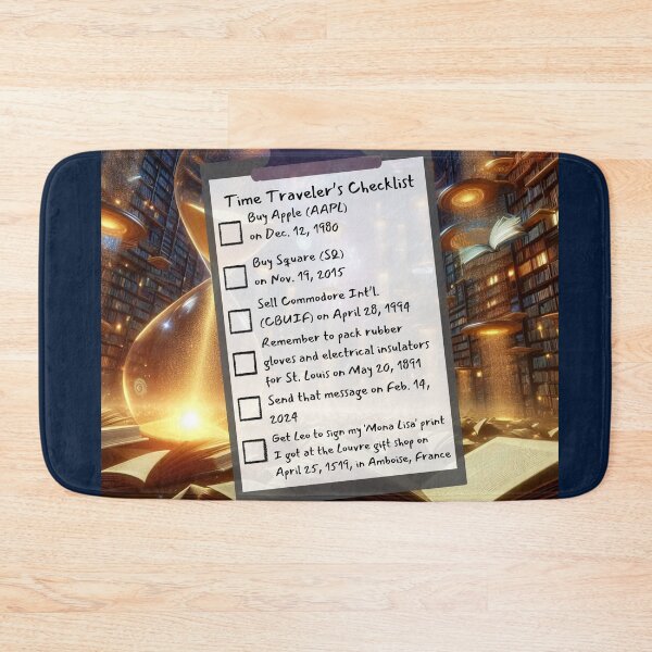 Item preview, Time Travel Checklist XIII designed and sold by nature. electrified..