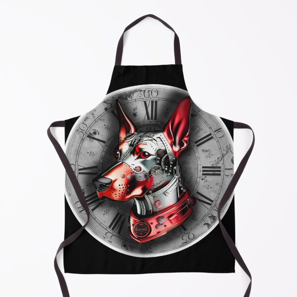 Item preview, Steampunk retro style Doberman pinscher dog designed and sold by Drone-tees.