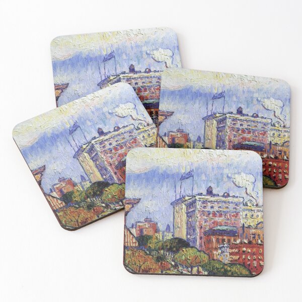 Item preview, Cityscape Broadway - Autumn designed and sold by tomorrowsart.