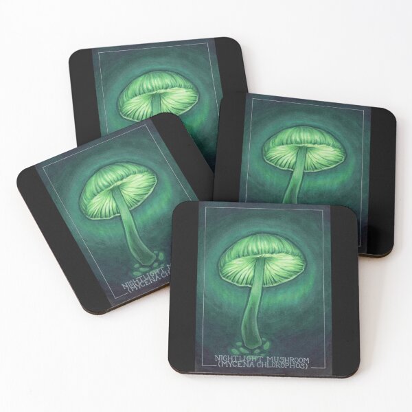 Item preview, Mycena Chlorophos designed and sold by BreenanaBread.