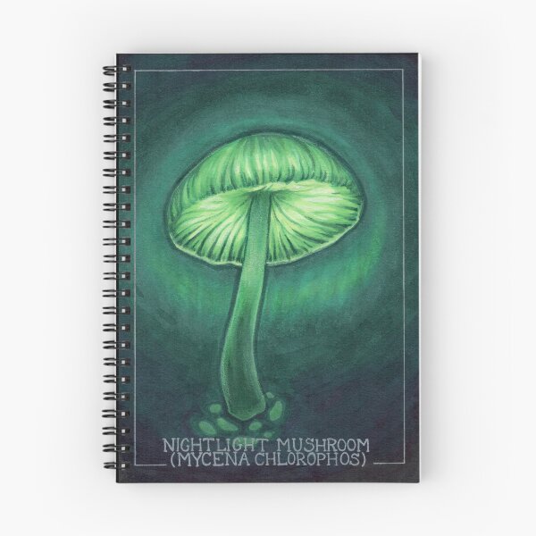 Item preview, Mycena Chlorophos designed and sold by BreenanaBread.