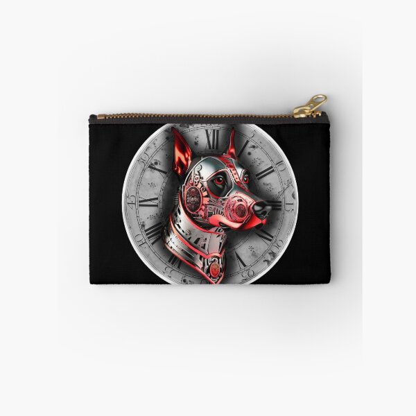 Item preview, Steampunk retro style Doberman pinscher dog designed and sold by Drone-tees.