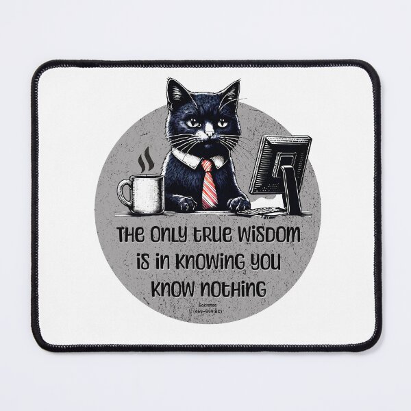 Item preview, The only true wisdom is in knowing you know nothing designed and sold by MTeesGA.