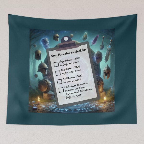 Item preview, Time Travel Checklist XIV designed and sold by nature. electrified..