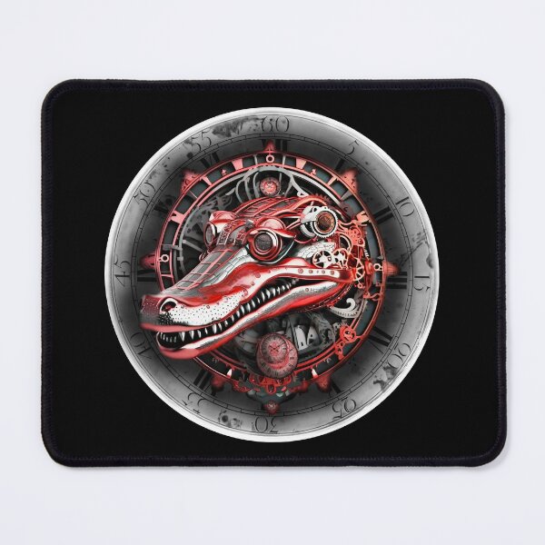 Item preview, Steampunk retro style crocodile designed and sold by Drone-tees.