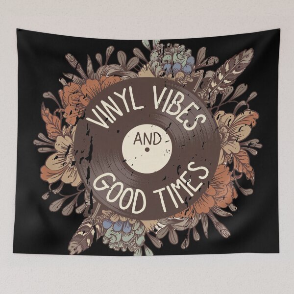 Item preview, Vinyl Vibes and Good Times designed and sold by Caracas-Vintage.