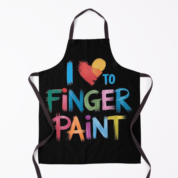 Item preview, I Heart Love To Finger Paint I'm Paint designed and sold by studiopekepeke.