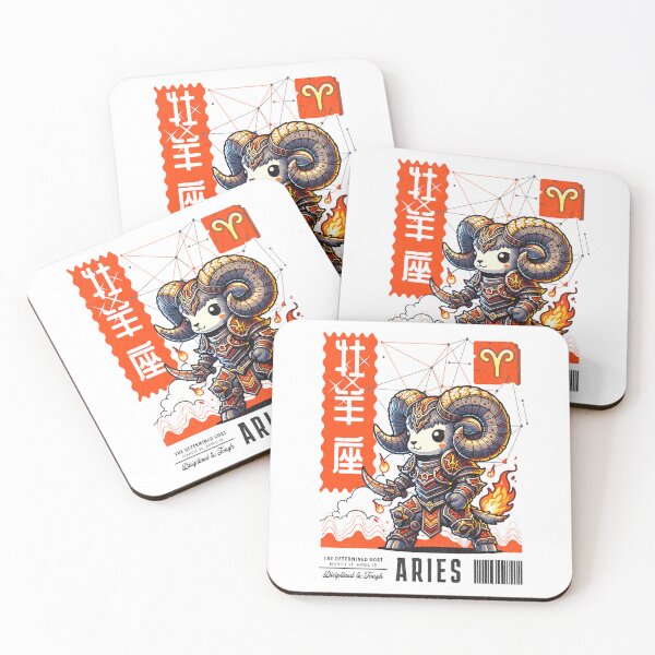 Item preview, Zodiac - Aries the Ram - Disciplined and Tough designed and sold by 2ndSketch.