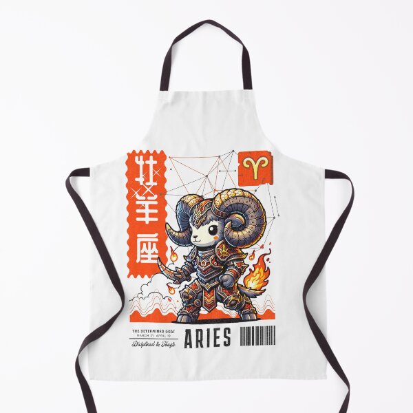 Item preview, Zodiac - Aries the Ram - Disciplined and Tough designed and sold by 2ndSketch.