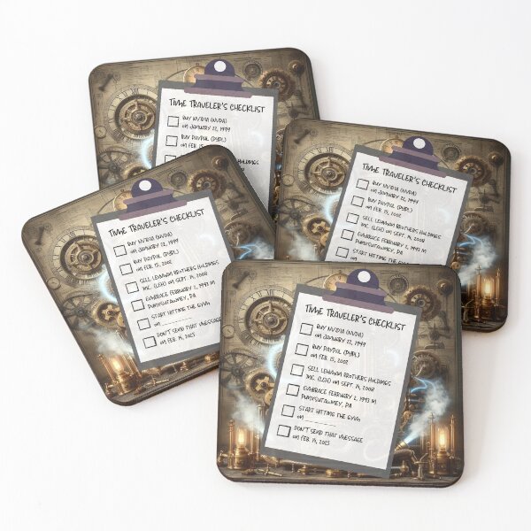 Item preview, Time Travel Checklist XV designed and sold by nature. electrified..