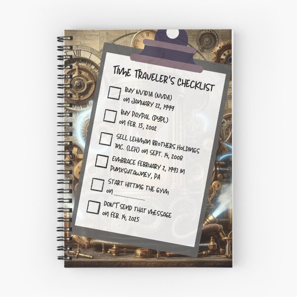 Item preview, Time Travel Checklist XV designed and sold by nature. electrified..