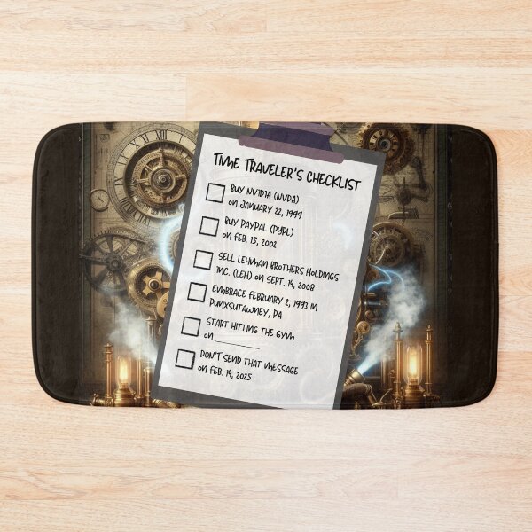 Item preview, Time Travel Checklist XV designed and sold by nature. electrified..