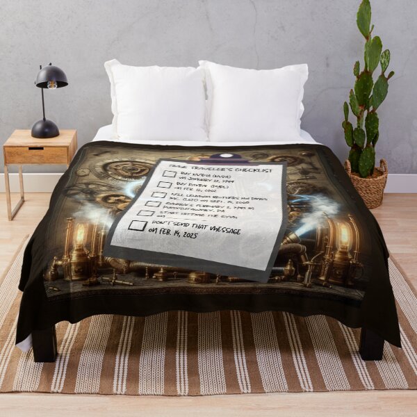 Item preview, Time Travel Checklist XV designed and sold by nature. electrified..