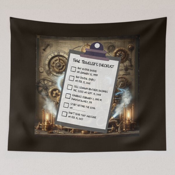 Item preview, Time Travel Checklist XV designed and sold by nature. electrified..
