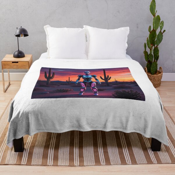 Item preview, An alien bot wandering in the Arizona desert designed and sold by EtCreative.