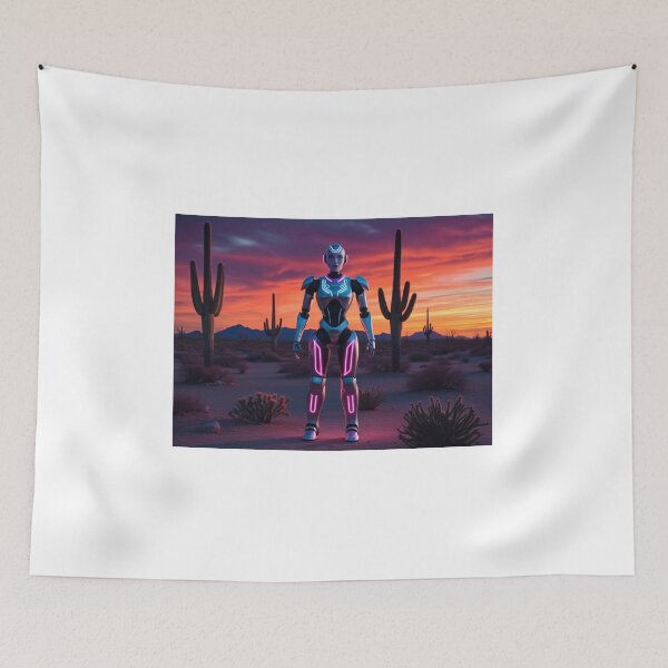 Item preview, An alien bot wandering in the Arizona desert designed and sold by EtCreative.