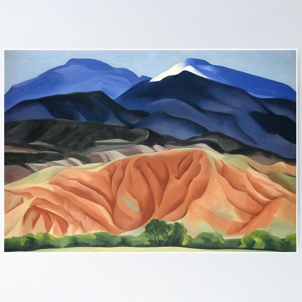 Item preview, Georgia Okeeffe Black Mesa Landscape, New Mexico - Out Back Of Mary’s Ii designed and sold by htanart.