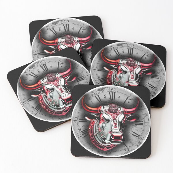 Item preview, Steampunk retro style Bull designed and sold by Drone-tees.