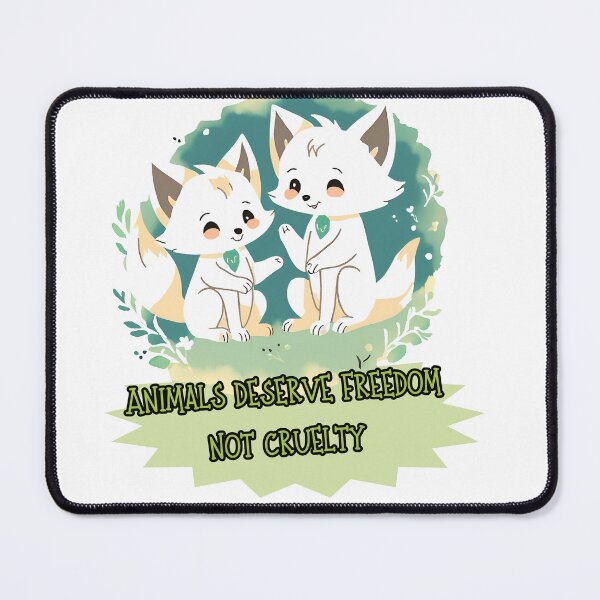 Item preview, Animals deserve freedom not cruelty designed and sold by DAKSs.