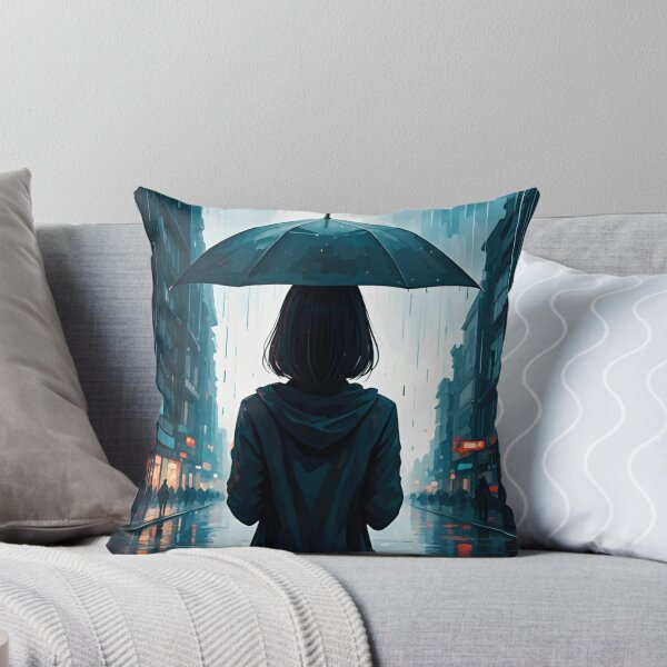 Item preview, Umbrella Girl: Rainy Prospect designed and sold by AJSRPrints.