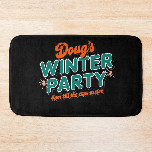 Item preview, Doug's Winter Party February 15th At 4pm Until The Cops Come  designed and sold by studiopekepeke.