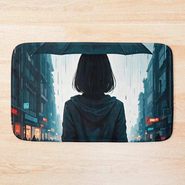Item preview, Umbrella Girl: Rainy Prospect designed and sold by AJSRPrints.
